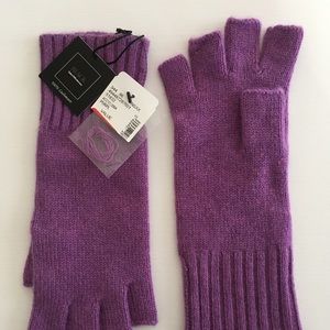 Saks Fifth Avenue 100% Cashmere Fingerless Gloves